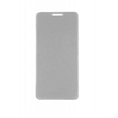 Flip Cover For Lenovo K5 Note 3gb Ram Silver By - Maxbhi.com