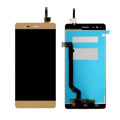 Lcd With Touch Screen For Lenovo K5 Note 3gb Ram Gold By - Maxbhi Com