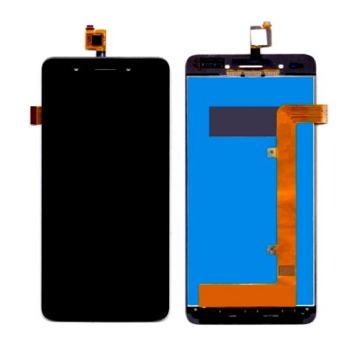 Lcd With Touch Screen For Lava X81 Grey By - Maxbhi Com