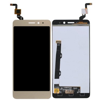 Lcd With Touch Screen For Lenovo K6 Power Gold By - Maxbhi Com