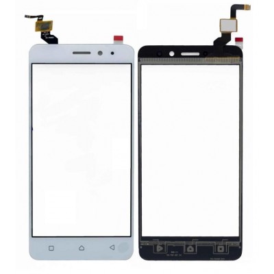 Touch Screen Digitizer For Lenovo K6 Power Silver By - Maxbhi Com