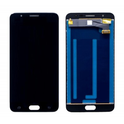 Lcd With Touch Screen For Samsung Galaxy J7 Prime Black By - Maxbhi Com