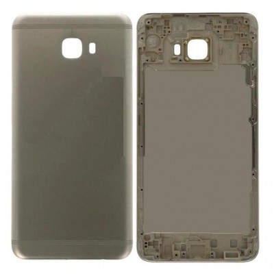 Back Panel Cover For Samsung Galaxy C7 Pro Gold - Maxbhi Com