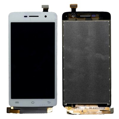 Lcd With Touch Screen For Vivo Y21l White By - Maxbhi Com