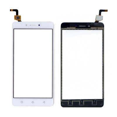 Touch Screen Digitizer For Lenovo K6 Note 3gb Ram Silver By - Maxbhi Com
