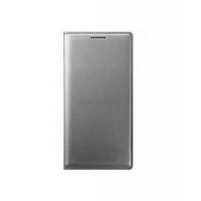 Flip Cover For Intex Aqua Shine 4g Grey By - Maxbhi.com
