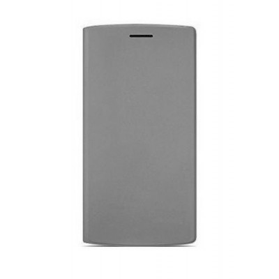 Flip Cover For Alcatel Flash 2 Grey By - Maxbhi.com