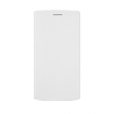Flip Cover For Iball Andi 5q Gold 4g White By - Maxbhi.com