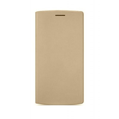 Flip Cover For Intex Aqua Classic Champagne By - Maxbhi.com