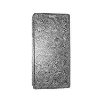 Flip Cover For Lava A97 Grey By - Maxbhi.com