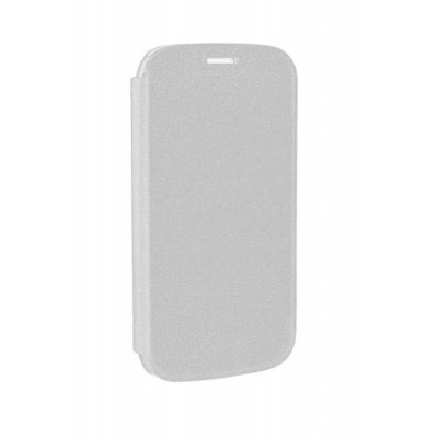 Flip Cover For Panasonic T30 Silver By - Maxbhi.com