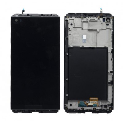 Lcd With Touch Screen For Lg V20 Black By - Maxbhi Com
