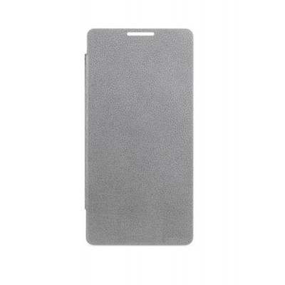 Flip Cover For Lava A67 Grey By - Maxbhi.com