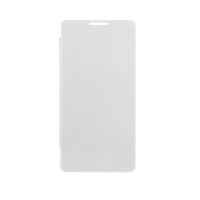 Flip Cover For Lava A67 White By - Maxbhi.com