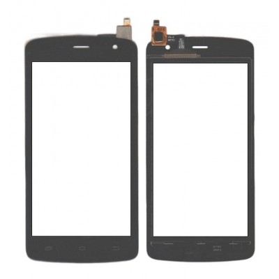 Touch Screen Digitizer For Intex Cloud Glory 4g Black By - Maxbhi Com