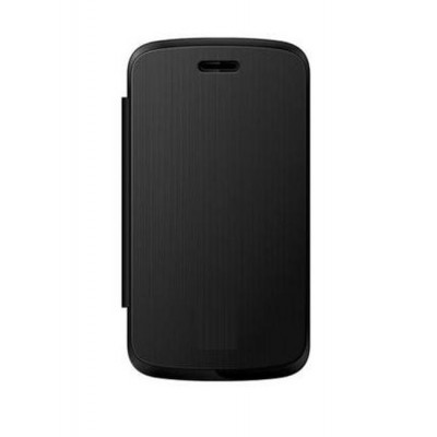 Flip Cover For Micromax Bolt D304 Black By - Maxbhi.com