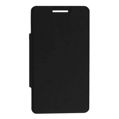 Flip Cover For Intex Aqua N4 Black By - Maxbhi.com