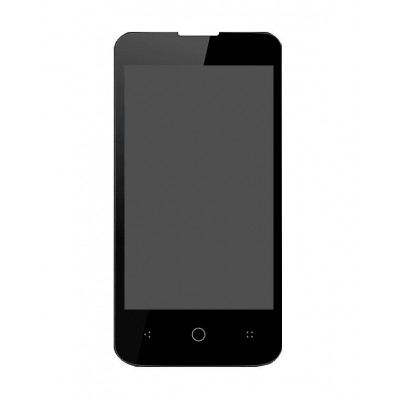 Lcd With Touch Screen For Lyf Flame 5 Black By - Maxbhi.com