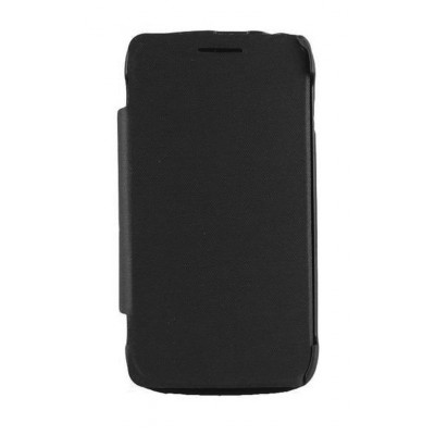 Flip Cover For Iball Andi 4f Waves Black By - Maxbhi.com