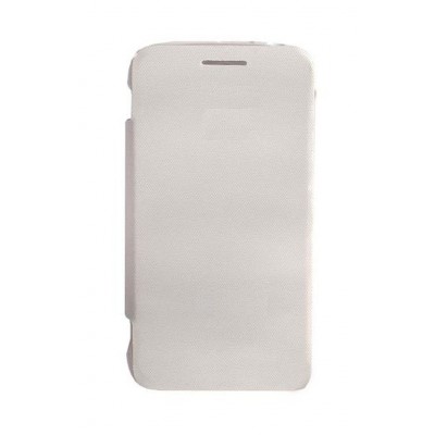 Flip Cover For Iball Andi 4f Waves White By - Maxbhi.com