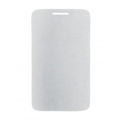 Flip Cover For Idea Aurus 4 White By - Maxbhi.com