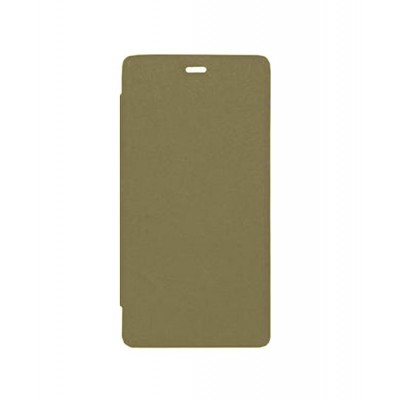 Flip Cover For Intex Aqua Sense 5.1 Champagne By - Maxbhi.com