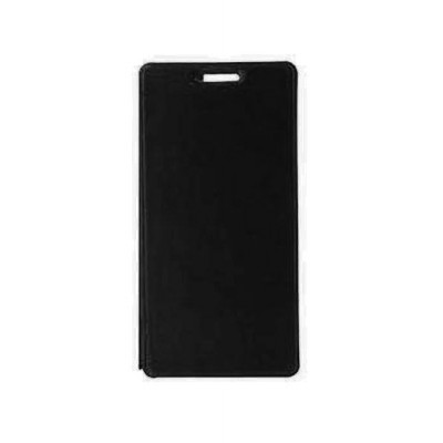 Flip Cover For Qmobile Noir Z4 Black By - Maxbhi.com