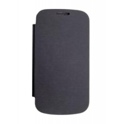 Flip Cover For Micromax A50 Black By - Maxbhi.com
