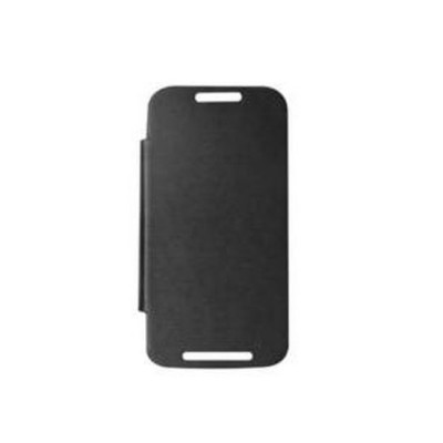 Flip Cover For Motorola Moto E Dual Sim 2nd Gen Black By - Maxbhi.com