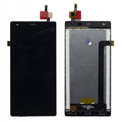 Lcd With Touch Screen For Micromax Canvas 5 Lite Q462 Black By - Maxbhi Com