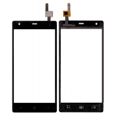 Touch Screen Digitizer For Micromax Canvas 5 Lite Q462 Black By - Maxbhi Com