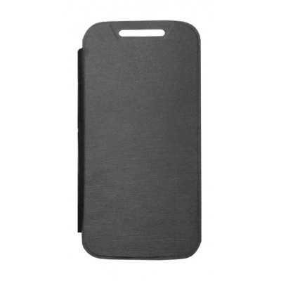 Flip Cover For Moto G4 Black By - Maxbhi.com