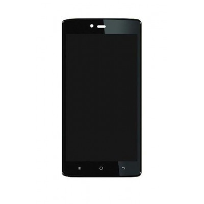 Lcd With Touch Screen For Videocon Cube 3 Black Gold By - Maxbhi.com