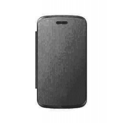 Flip Cover For Lava A32 Black By - Maxbhi.com