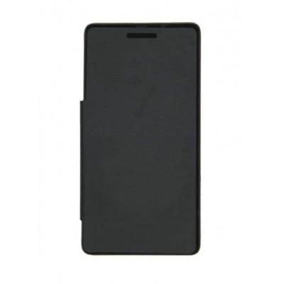 Flip Cover For Micromax Bolt Q326 Plus Grey By - Maxbhi.com