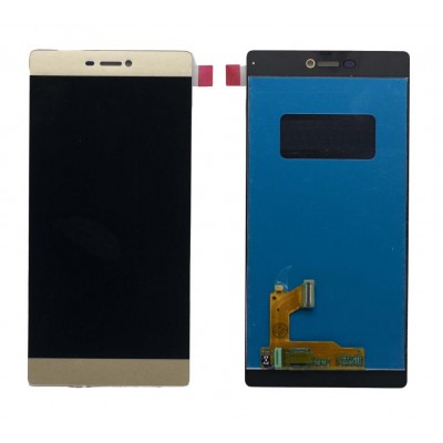 Lcd With Touch Screen For Huawei P8 Gold By - Maxbhi Com