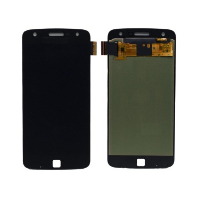 Lcd With Touch Screen For Moto Z Play 32gb Black By - Maxbhi Com