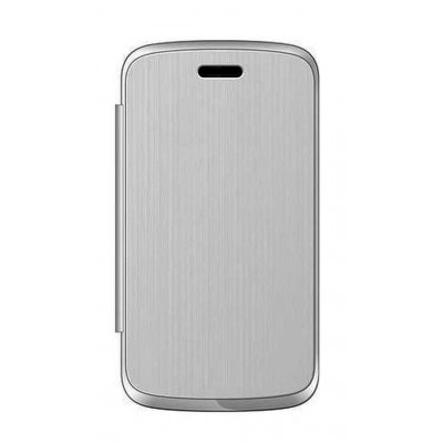 Flip Cover For Iball Andi 5.9l Silver By - Maxbhi.com
