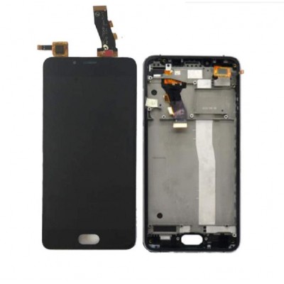 Lcd With Touch Screen For Meizu U10 Black By - Maxbhi Com