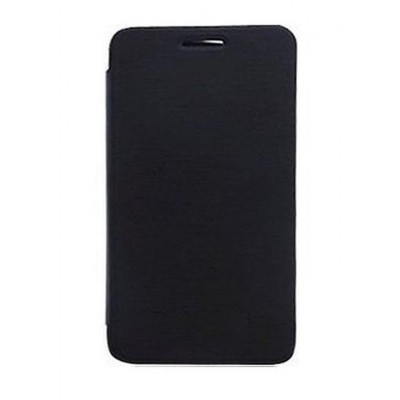 Flip Cover For Qmobile Noir I6 Black By - Maxbhi.com