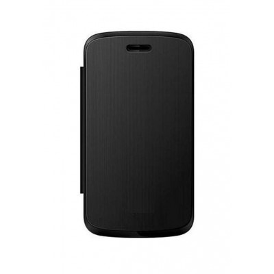 Flip Cover For Iball Andi 107 Black By - Maxbhi.com