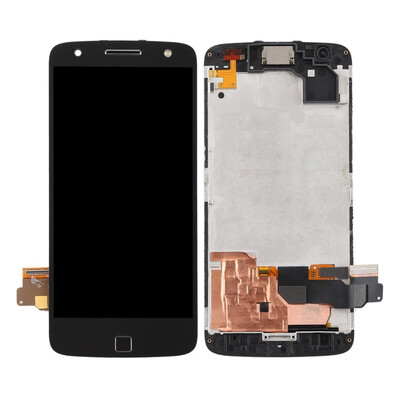 Lcd With Touch Screen For Moto Z Force 32gb Rose Gold By - Maxbhi Com