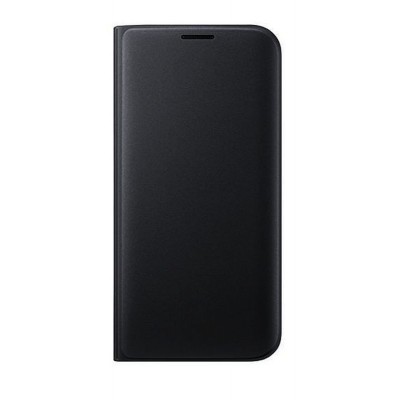 Flip Cover For Samsung Galaxy S7 Edge 128gb Black By - Maxbhi.com