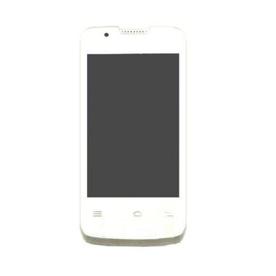 Lcd With Touch Screen For Karbonn A106 White By - Maxbhi.com