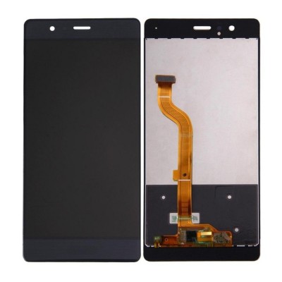 Lcd With Touch Screen For Huawei P9 Black By - Maxbhi Com