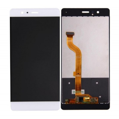 Lcd With Touch Screen For Huawei P9 Silver By - Maxbhi Com