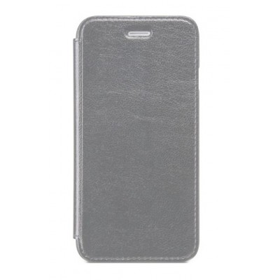 Flip Cover For Intex Aqua 4g Strong 8gb Grey By - Maxbhi.com