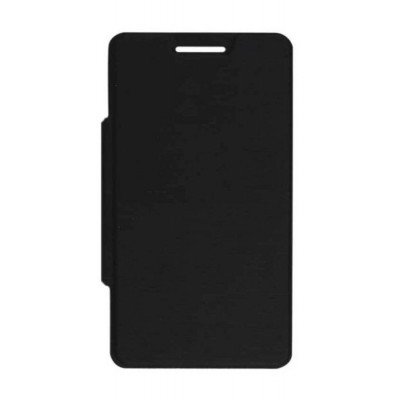 Flip Cover For Intex Cloud X1 Plus Black By - Maxbhi.com