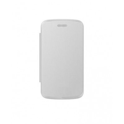 Flip Cover For Sansui Sa4021 White By - Maxbhi.com