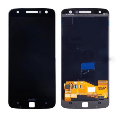 Display for Motorola Moto Z Black Gold (Combo Folder) by Maxbhi.com